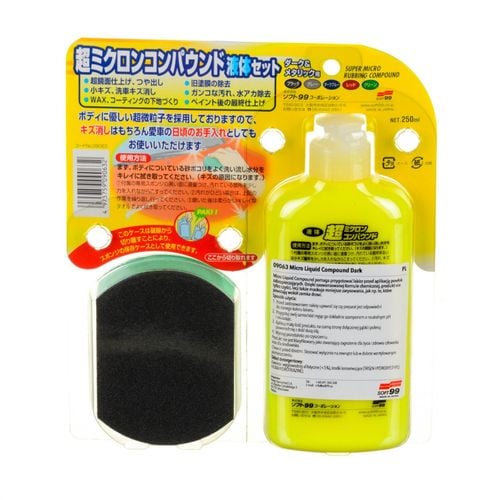 Cleaner Do Lakieru Micro Liquid Compound Dark - Ciemne Kolory 250ml SOFT99 na Arena.pl