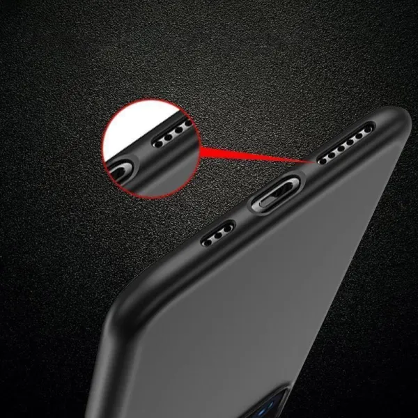 etui silikonowe soft case do google pixel 8 pro - czarne zdjęcie 3