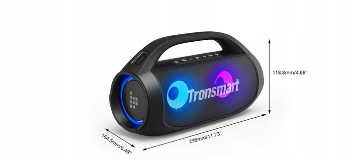 40W PRZENOŚNY GŁOŚNIK BLUETOOTH 24H TRONSMART BANG SE zdjęcie 6