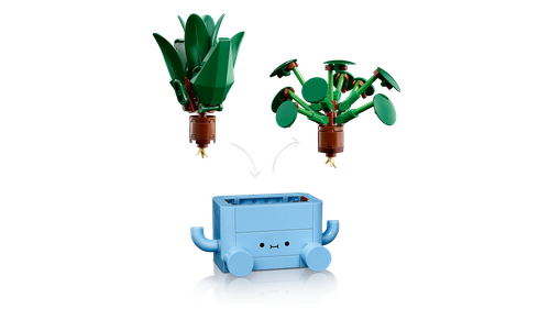 LEGO Botanical Collection Wesołe roślinki w doniczkach zestaw 10349 na Arena.pl