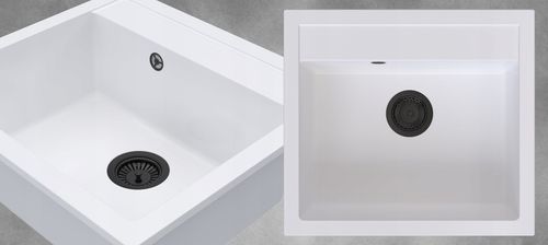 SYFON do ZLEWU jednokomorowego ZLEWOZMYWAKA kuchennego MANUALNY przyscienny na Arena.pl