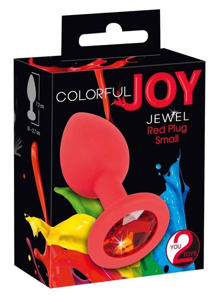 Colorful Joy Jewel Red Plug zdjęcie 1