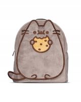 PUSHEEN PLECAK MAŁY SKÓRZANY Z APLIKACJĄ