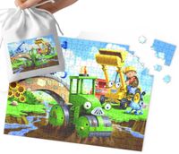 PUZZLE - Bob Budowniczy WZORY Z BAJEK PREZENT NA ŚWIĘTA 96EL + WORECZEK