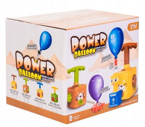 Power Balloon AUTA Z NAPĘDEM pompka balony pojazdy na Arena.pl
