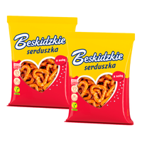 Beskidzkie Serduszka z solą 140 g x 2 sztuk