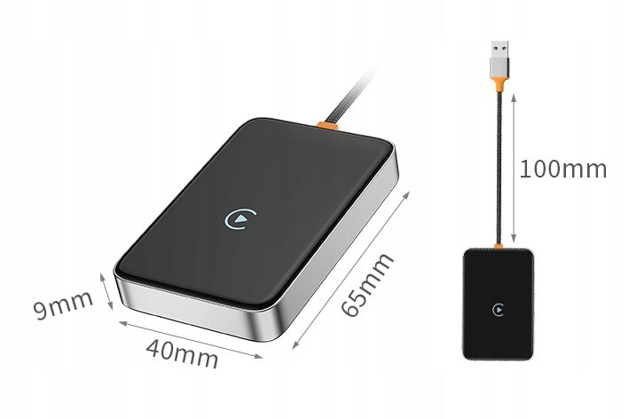 Bezprzewodowy Adapter USB TRADEBIT 2w1 CarPlay Android Auto do samochodu zdjęcie 5