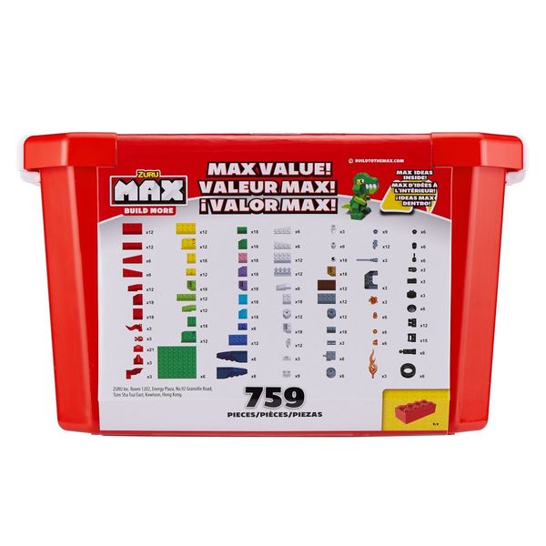 Zestaw klocków 759 elementów zdjęcie 4