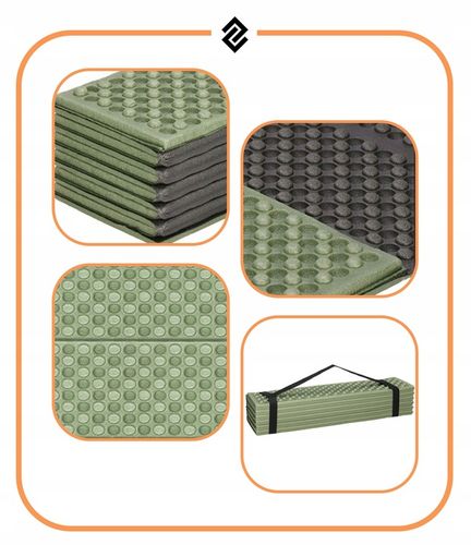 KARIMATA MATA TERMICZNA IZOLACYJNA SKŁADANA DO SPANIA TURYSTYCZNA NA BIWAK na Arena.pl