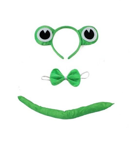 Kostium strój opaska muszka ogonek zestaw żabka zdjęcie 1