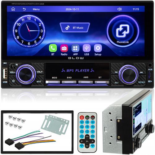 RADIO SAMOCHODOWE 2DIN 7 CALI DOTYKOWE USB-C BLUETOOTH CARPLAY ANDROID AUTO na Arena.pl