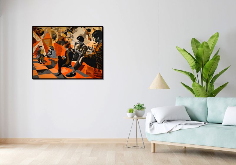 Plakat 100x75cm Przestrzeń Do Dialogu zdjęcie 4
