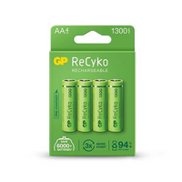 Akumulatorki GP ReCyko+ AAA 650mAh opakowanie 4 sztuki GP