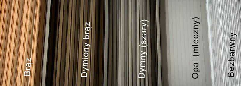 Poliwęglan komorowy 500x700 dymny (szary) 10 mm zdjęcie 2