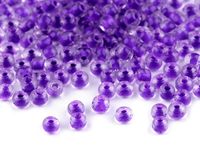ROKAIL KORALIKI SZKLANE 6/0 FIOLET LILIOWY 4MM 200SZT