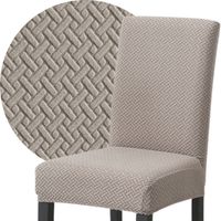 POKROWIEC NA KRZESŁO ŻAKARD JODEŁKA ELASTYCZNY