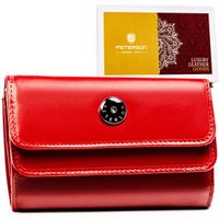 portfel damski skórzany ptn 27074-ngv-5847 red