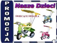 Rowerek ARTI Duo 33-3 SWIECACE SWIATLA POZYTYWKA