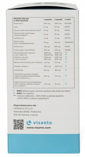 VISANTO NITROXIL WITAMINY NUKLEOTYDY MIKROKRĄŻENIE na Arena.pl