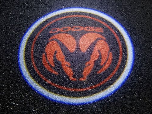Projektor LED (logo powitalne) - Dodge na Arena.pl