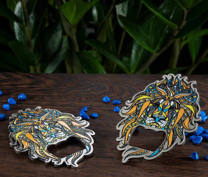 OTWIERACZ STALOWY DO BUTELEK NAPOJÓW KAPSLI LEW zdjęcie 5