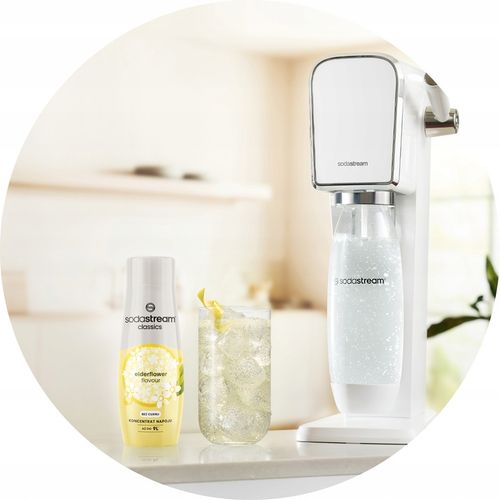 Zestaw Syrop do wody SodaStream Elderflower Bez cukru 2x440ml +Torba GRATIS na Arena.pl