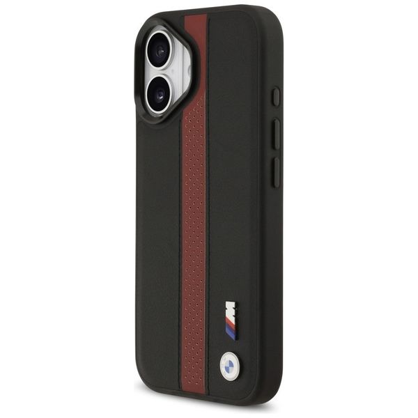 Etui BMW M Perforated Stripe Logo MagSafe do iPhone 17 czerwony zdjęcie 2