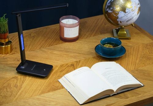 Lampka LED Biurkowa Szkolna 3 BARWY 3 MOCE WYŚWIETLACZ LCD ZEGAR na Arena.pl