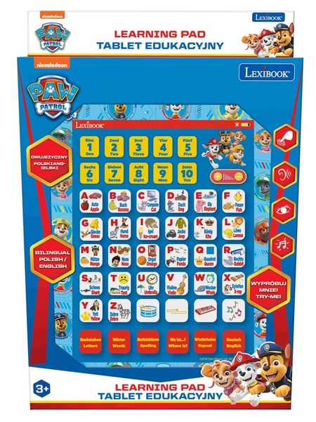 TABLET PSI PATROL LEXIBOOK POLSKO ANGIELSKI zdjęcie 1