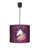 Lampa wisząca mała - Tęczowy Jednorożec