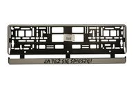 PODKŁADKA TABLICY DWUCZĘŚCIOWA /JA TEŻ SIĘ ŚPIESZĘ!/ REJESTRACYJNEJ