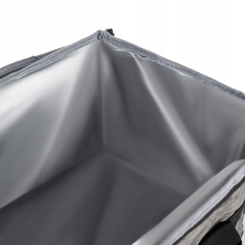 Torba Termiczna Duża Torba Termiczna na Plażę Piknik Szary Wycieczkę 40 l na Arena.pl