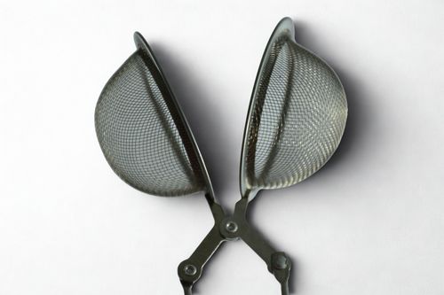 Sitko cedzak metalowy do herbaty na Arena.pl