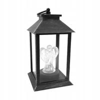 2X VOLTENO LAMPKA SOLARNA KAPLICZKA CHAPEL ANGEL CZARNA