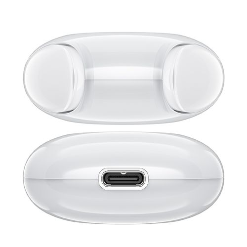 Słuchawki bezprzewodowe T9 Bluetooth 5.3 douszne USB-C białe na Arena.pl