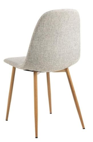 Krzesło Celia szare jasne/ naturalne na Arena.pl