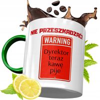 Kubek Zielony Dla Dyrektora Na Urodziny Prezent Z Nadrukiem Ze Zdjęciem