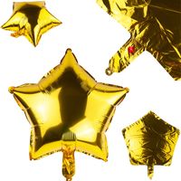 BALON FOLIOWY GWIAZDKA ZŁOTY URODZINY GWIAZDA