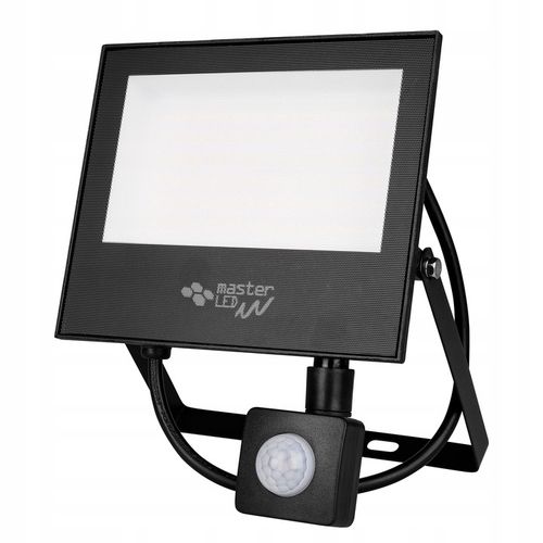 HALOGEN LED z czujnikiem ruchu naświetlacz lampa 50W 4500K ZEWNĘTRZNY na Arena.pl