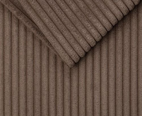 Poszewka dekoracyjna Jasiek struktura toczona 40x40 brązowa na Arena.pl