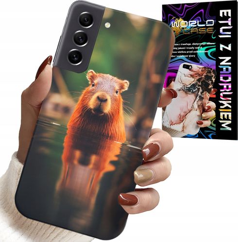 ETUI DO SAMSUNG GALAXY S22 - SŁODKA KAPIBARA, CAPIBARA, WIELE WZORÓW na Arena.pl
