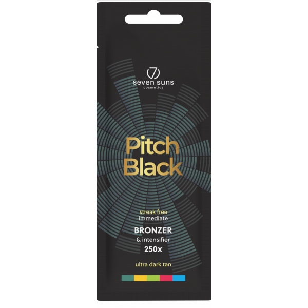 7suns Pitch Black 250x Mocny Bronzer 15ml zdjęcie 1