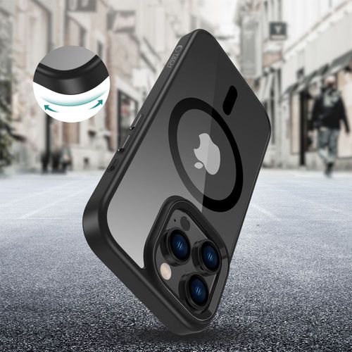 TECH-PROTECT MAGMAT MAGSAFE IPHONE 16 PRO BLACK/CLEAR na Arena.pl