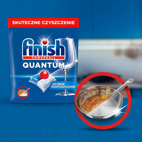 Finish Quantum All in 1 Kapsułki do Zmywarki Zapach Fresh Świeży 100 sztuk na Arena.pl