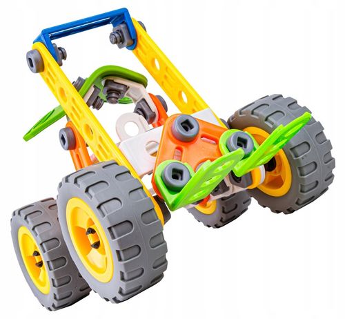 KLOCKI KONSTRUKCYJNE POJAZD BUDOWLANY DO SKRĘCANIA na Arena.pl