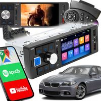 RADIO SAMOCHODOWE 1-DIN EKRAN 4,3 CALE BLUETOOTH USB PILOT NA KIEROWNICĘ