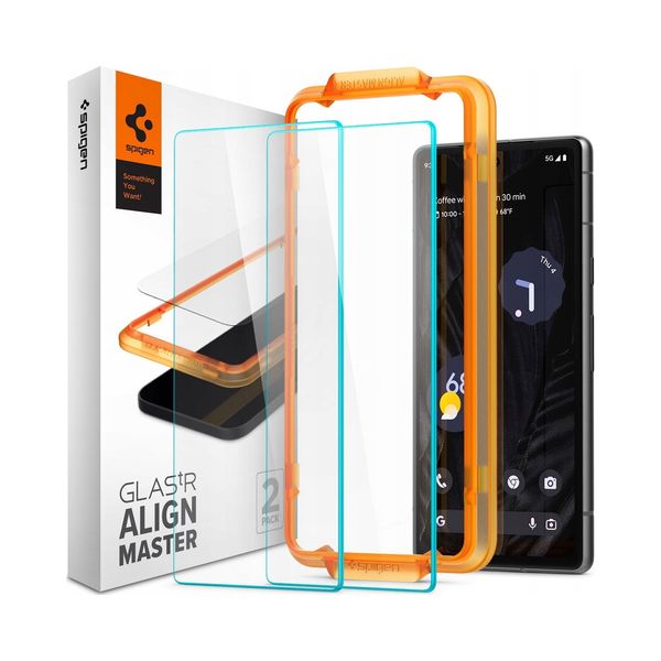Szkło hartowane Spigen do Google Pixel 7a 2 szt. zdjęcie 1