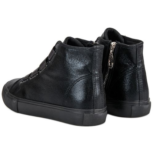 Czarne trampki nad kostkę r.41 na Arena.pl