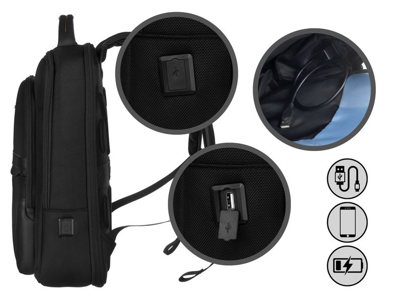 plecak ptn pl-fk08-6487 black zdjęcie 12