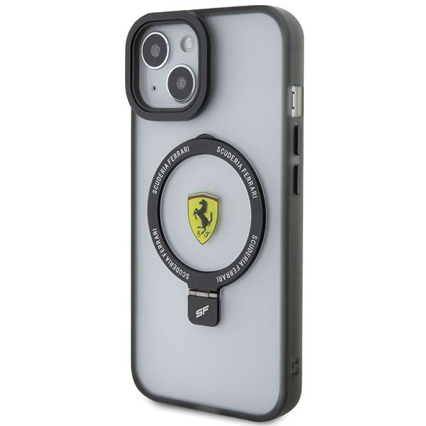Etui Ferrari do iPhone 15 Plus, iPhone 14 Plus, Przezroczysty MagSafe zdjęcie 2